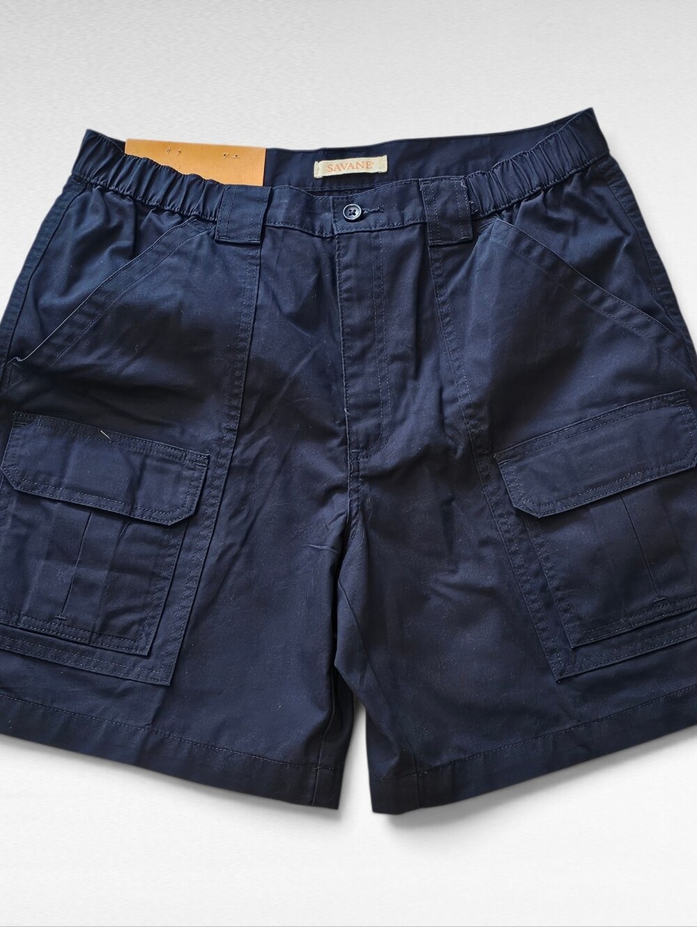 Savane Men's Hiking Shorts UPF 30 Navy Blue Size 34